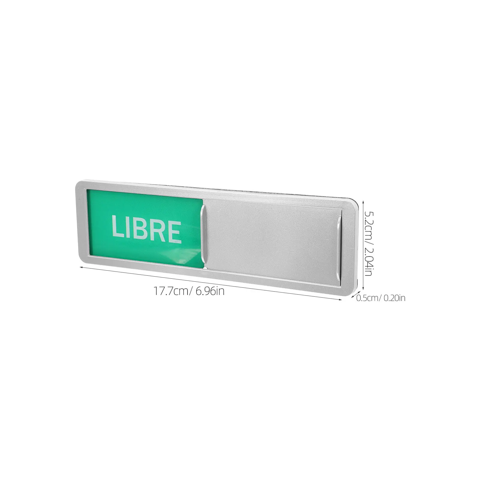 Sliding Door Status Sign Vacant Occupied Privacy Indicator for Office Conference Room Hotel Hospital Clear Use Notification
