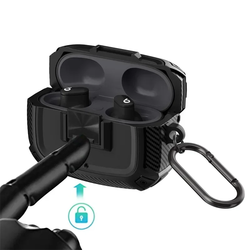Funda de interruptor para Beats Studio Buds, funda de lujo para auriculares, funda a prueba de golpes para Beats Studio Buds Plus + fundas, accesorios
