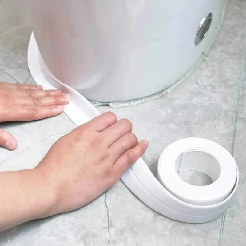 Shower Bathtub Sealant Tape, Suitable for Bathrooms and Kitchens, for Sealing and Filling Gaps