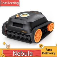 CoasTeering Nebula Cordless Robotic Pool Cleaner, 180min Runtime, Wall Climbing & Waterline Cleaning, Brushless Motors