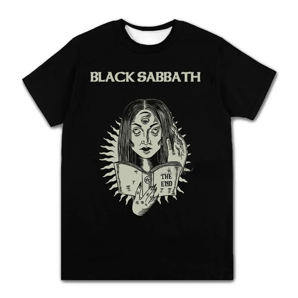 

Black Metal Rock Band T Shirt Men Women Fashion Casual Graphic Short Sleeve Short Sleeve Plus Size T Shirt Unisex PUNK T-SHIRT