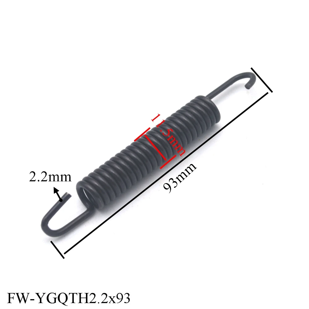 Car Windshield Rocker Pressure Wiper Arm Wire diameter 2.8mm 2.2mm Steel Tension Spring