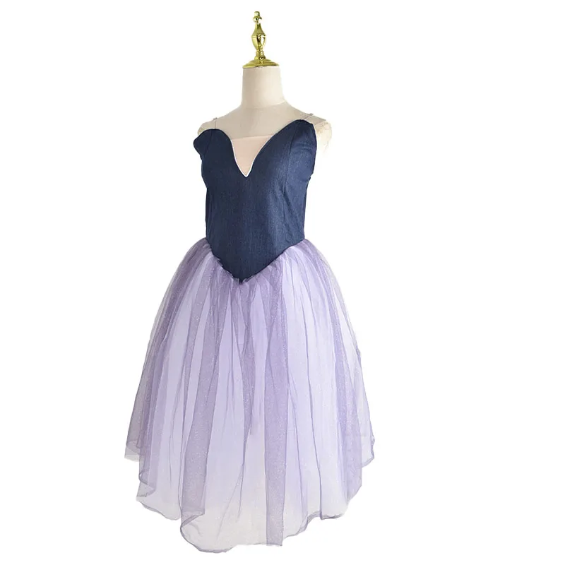 レッドジゼルプロフェッショナルロングバレエドレスチュチュ女の子子供と大人女性スペインダンスバレリーナ衣装