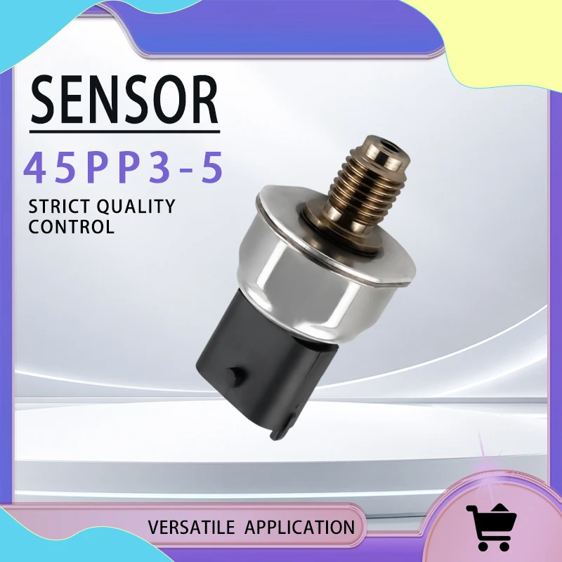 New 45PP3-5 Common Rail Diesel Engine Pressure Sensor Fuel Injection System Engine Components Suitable For Delphi OPEL LH3142