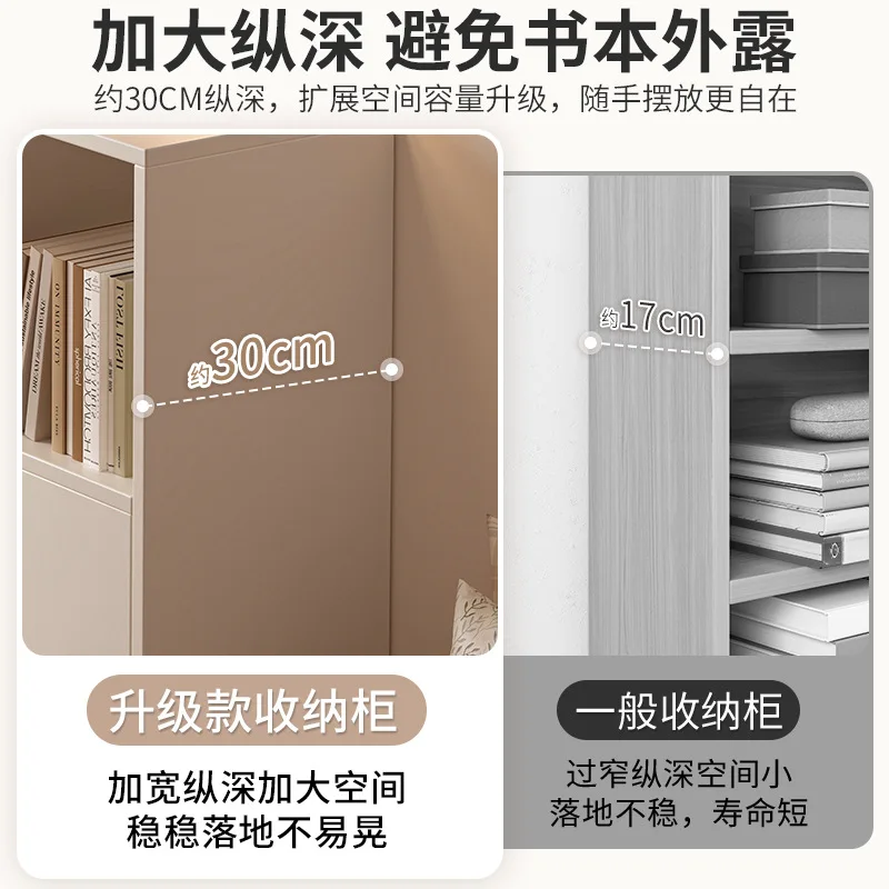 bedroom end storage cabinet cabinet semi-enclosed bedside cabinet wall utility bedside