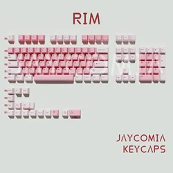 GMK RIM Theme Cherry Profile Keycaps 121 Keys/Set Double Shot For Mechanical Keyboard DIY Custom GK61 73 84 96