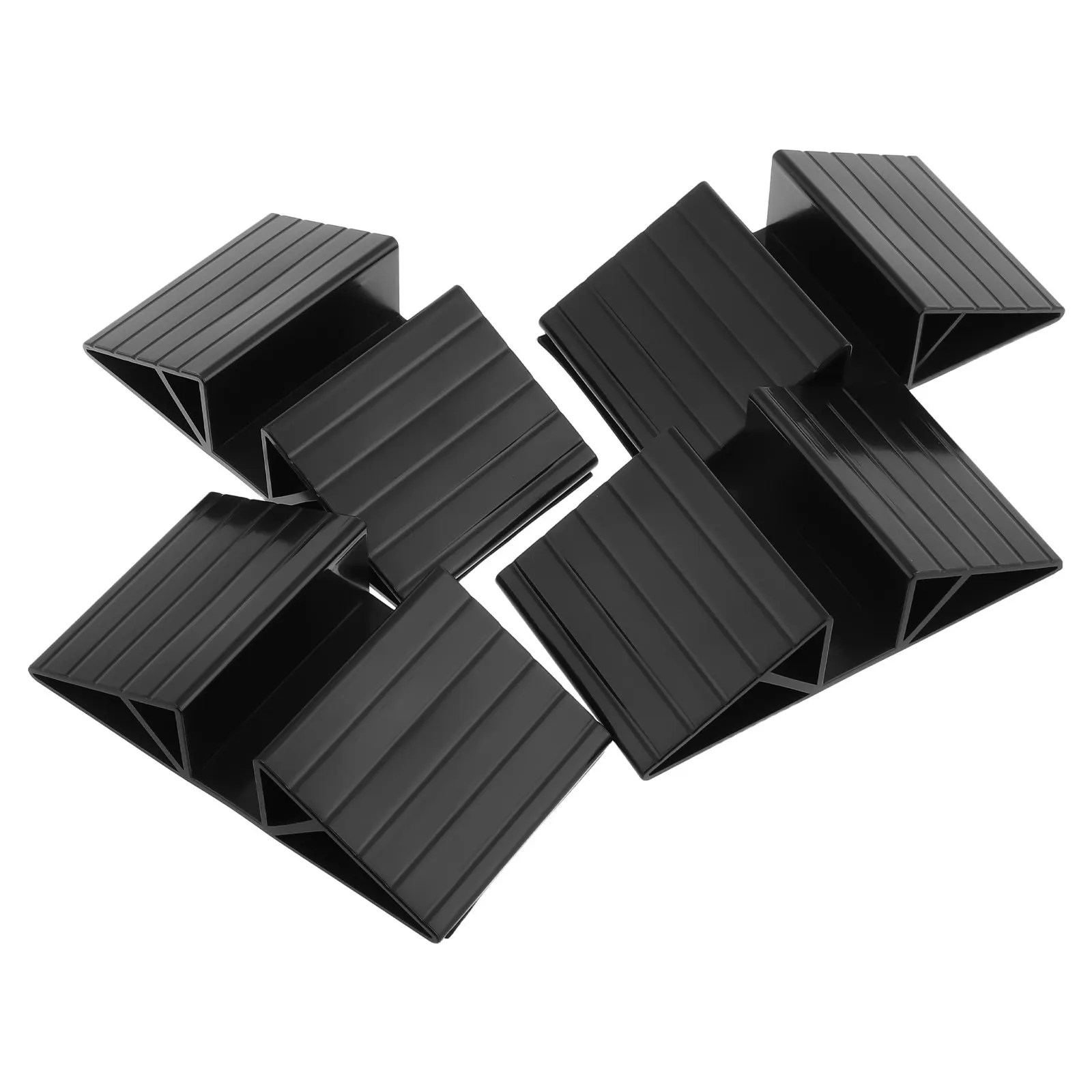 Baby Gate Pet Safety Stair Halloween Christmas Dog Gate Panel Fence Reinforcement Fitting 4PCS Support Feet Triangular Base - view 4