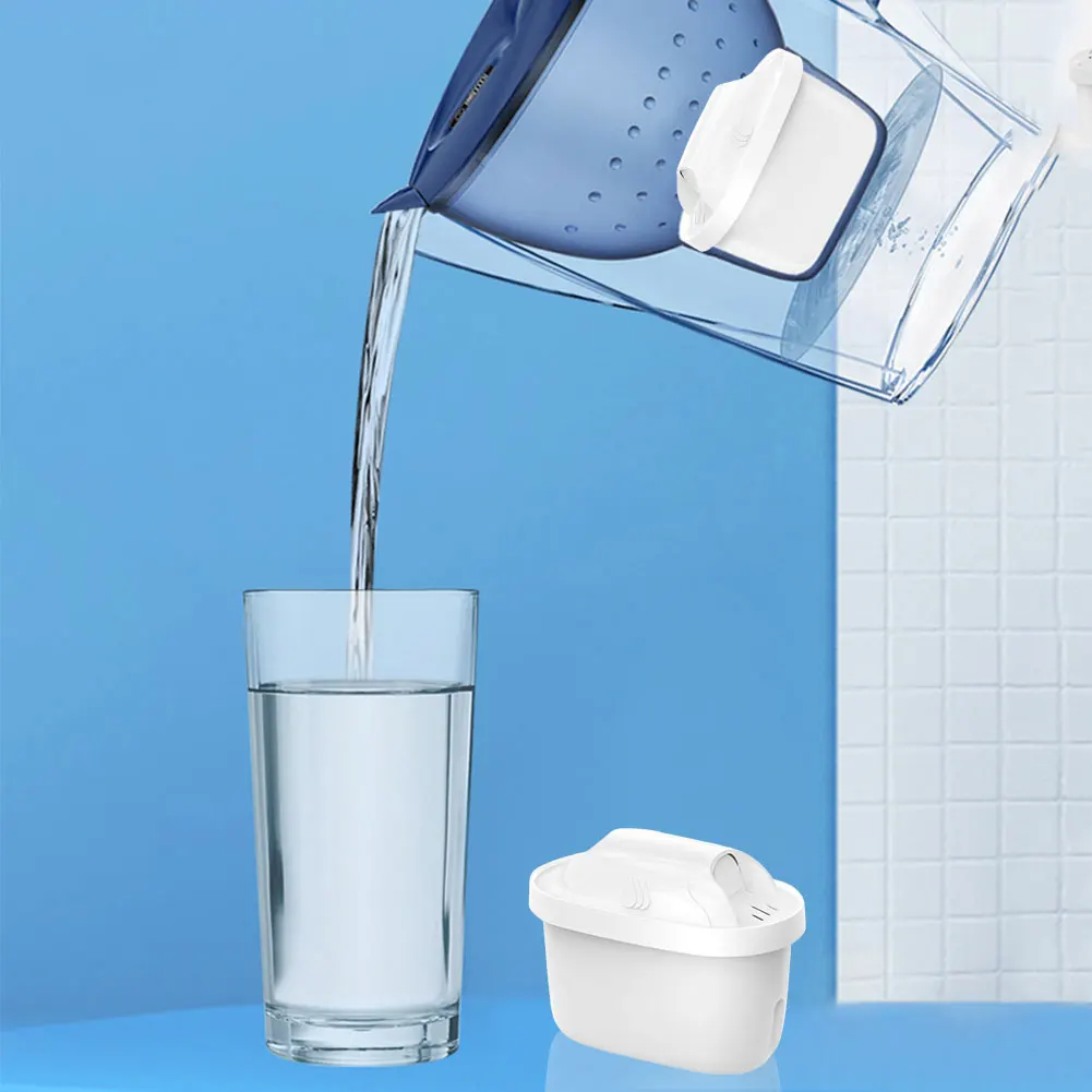 

Water Filters Cartridge 4-stages Filtration System Replacement Water Filter Cartridge Pitcher Water Filter Cartridge To Purify