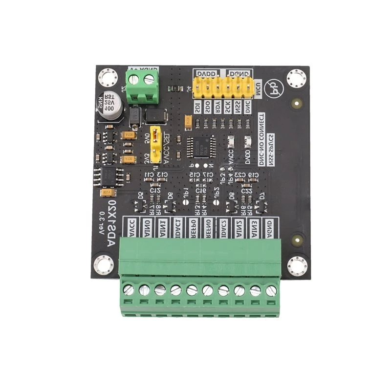 M12K-High Accuracy ADS1220 24-Bit ADC Module Analog-To-Digital Converter Data Acquisition For Industrial Weighing Applications