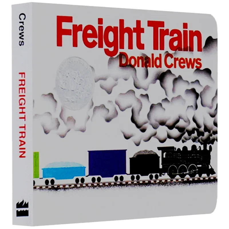 Freight Train, Baby Children's books aged 1 2 3, English picture book, 9780688149000