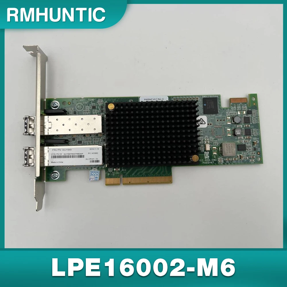 

Для Lenovo original dual-port 16G HBA 00JY849 00JY809 81Y1662 LPE16002-M6