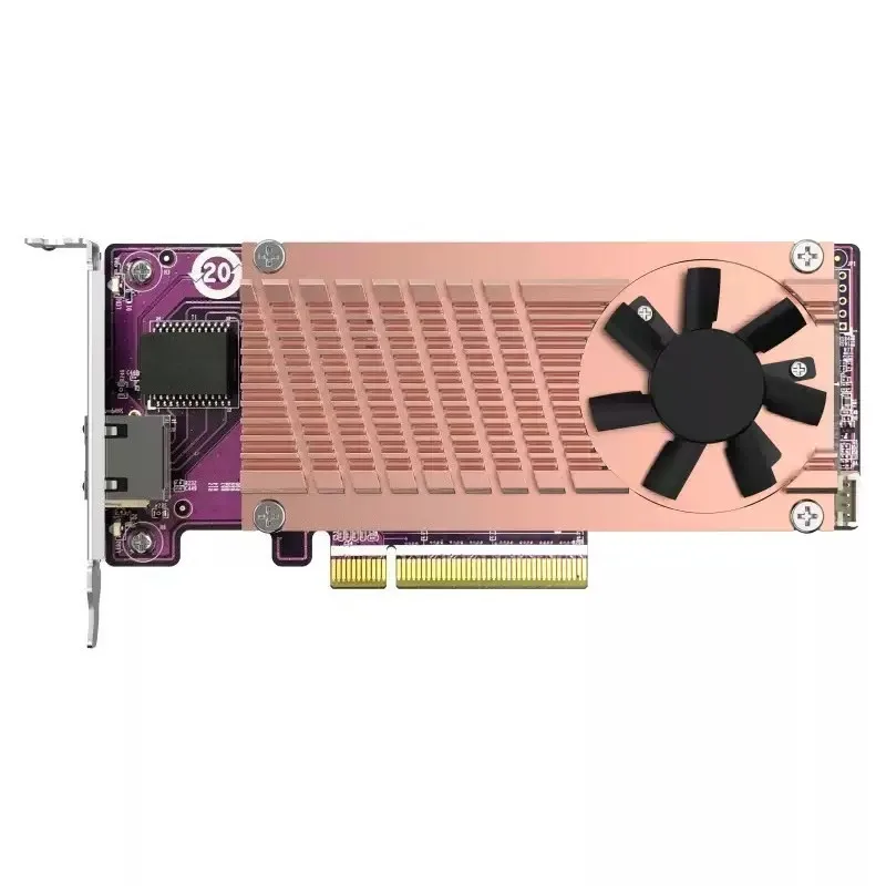 Applicable to10 Gigabit NAS Expansion Adapter Card, Dual M.2 NVMe SSD Slot With 1TB Internal Storage 10GbE NIC