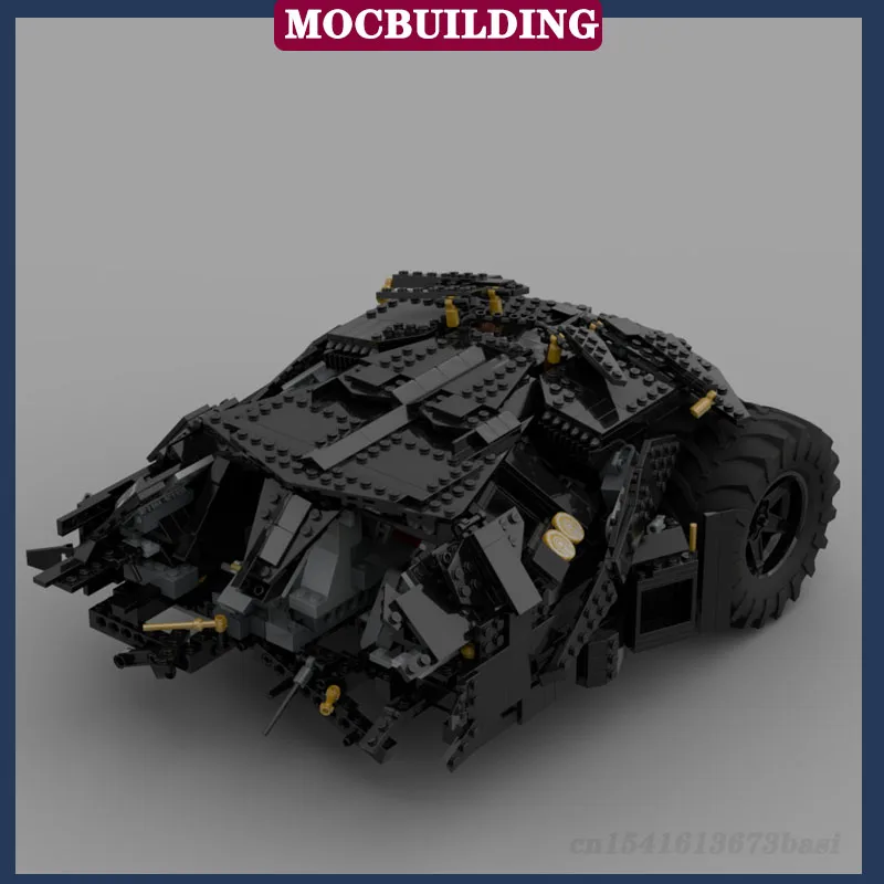 Batmobile UCS Series Technician Model Building Block Assembly MOC Movie Collection Children's Toy Gifts