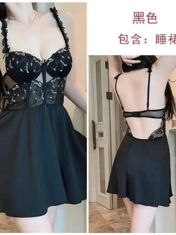 فستان دانتيل ساتان ناعم حلو عميق على شكل حرف V متجمع مع وسادات صدر بدون ظهر وحمالات عميقة على شكل حرف V بدون أكمام فستان ساحر أنيق DQBC