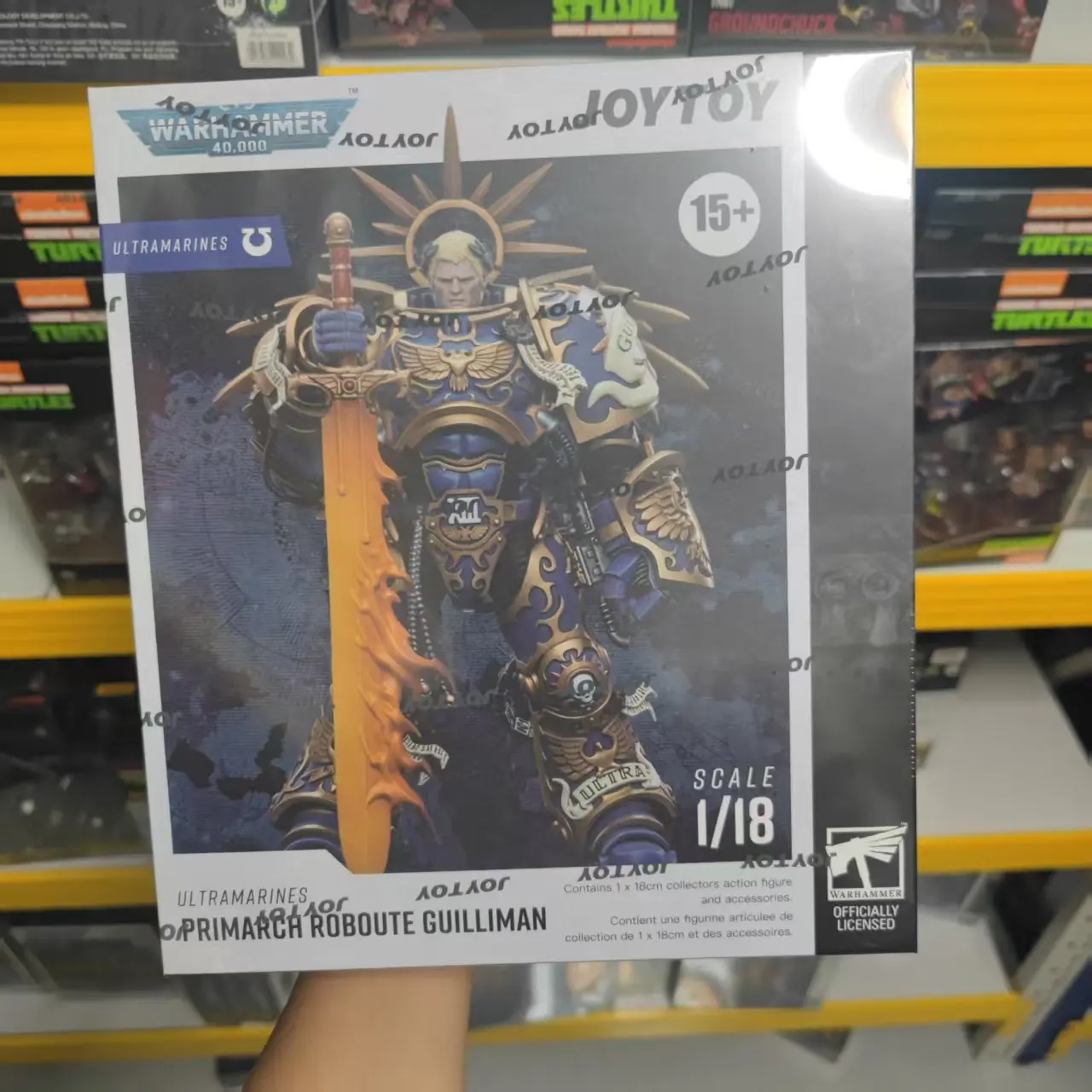 

【JOYTOY】Warhammer 40K Ultramarines Primarch Roboute Guilliman Модель военного солдата