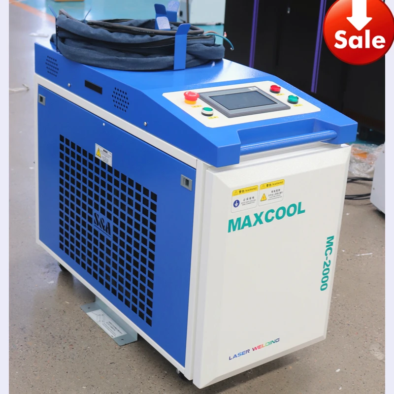 

1000W 2000W 1500W 3KW portable hand fiber laser welding cleaning machine for SS metal