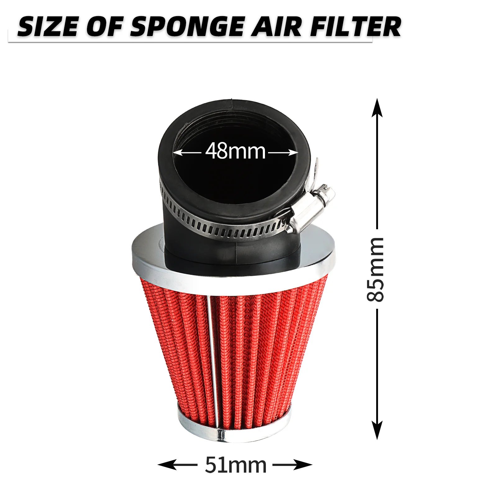 NIBBI Motorrad Vergaser Luftfilter Kit PE24mm/26mm/28mm/30mm Vergaser Mit Carb Jets für Yamaha Suzuki 2T 4T Moto Motor – Detail 4