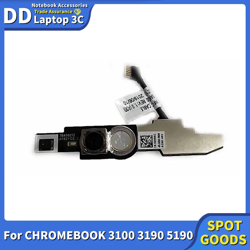 

New Laptop Camera Video Head Module Original For Dell Chromebook 3100 3190 5190 0XVRN2 Replace Laptop Accessories Parts