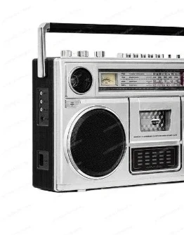 Multifunctional Retro Cassette Player with Bluetooth, Vintage 80s Tape Recorder for Recording & FM Radio