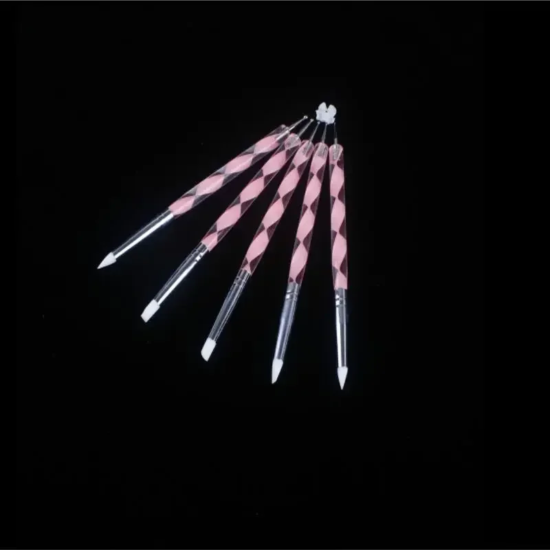 Ball Stylus Clay Dotting Tools Polymer Ceramics Pottery Tool Embossing Nail Art Sculpting Tools 5 X 2 Way