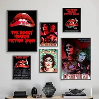 T-The Rocky Horror Picture Show 1975 Poster Sticky Posters Waterproof Paper Sticker Coffee House Bar Home Decor
