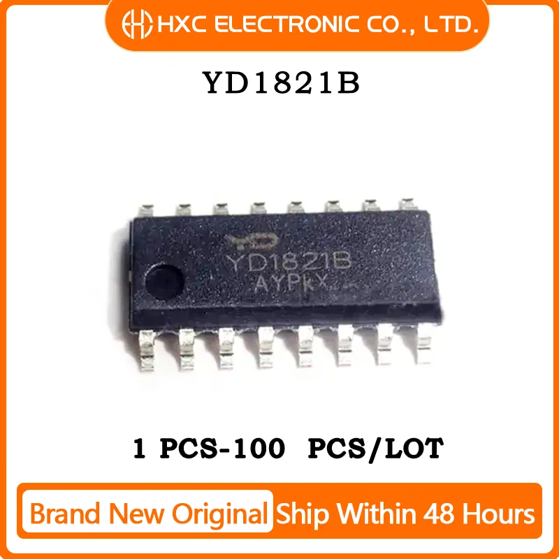 5PCS/10PCS/50PCS/100PCS YD1821B SOP16 Brand New Original Chip IC