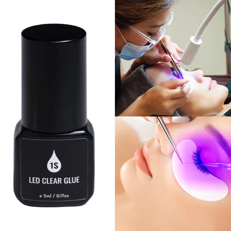 กาวติดขนตาปลอม UV 5 มล. แห้งเร็ว ติดแน่น ทนนาน