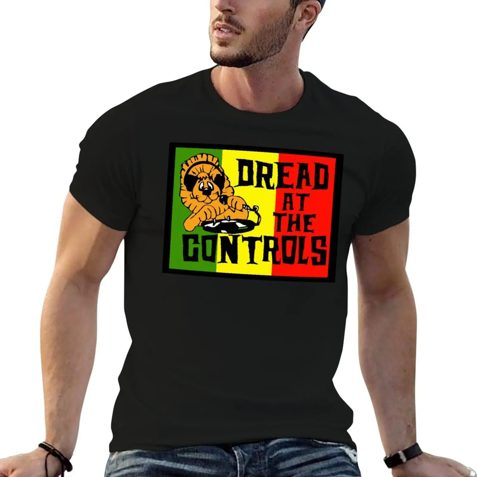 Dread at the controls T-Shirt Dry Fit Athletic Short Sleeve Shirt