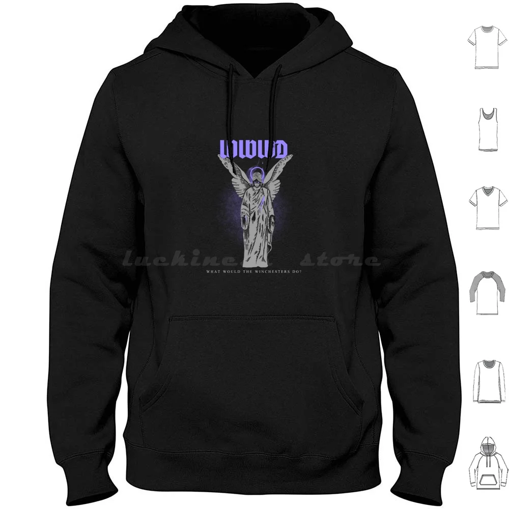 Wwwd : What Would The Winchesters Do ? Hoodies Long Sleeve Supernatural Dean Winchester Spn Sam Winchester Castiel