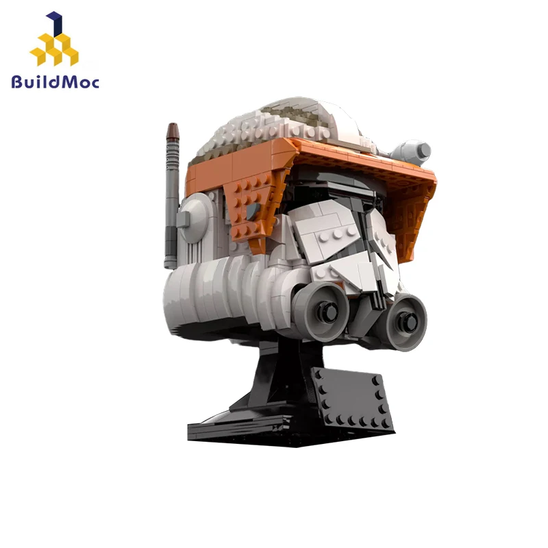 MOC-112159 Commander Cody Helmet serie Building Blocks Set Idea Assemble Space Wars Toys For Children Gifts