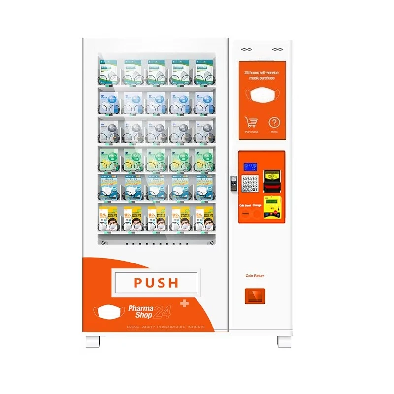 Automatic Facial Mask Vending Machine, Unattended, Upgraded, 24/7 Self-Service, Kiosk for Face Masks, Hygienic Dispenser