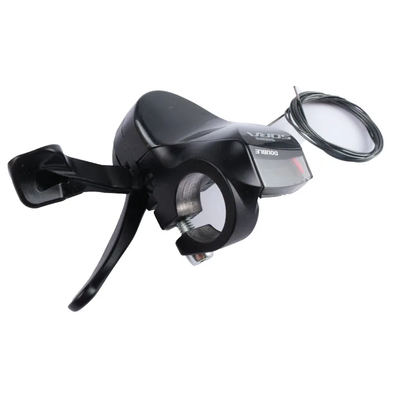 Shimano SORA R3000 Flat Bar Shifter Lever 9 Speed Road Bike Parts 2S 9S Release SL-R3000 Shifters Triggle One PCS With Cable