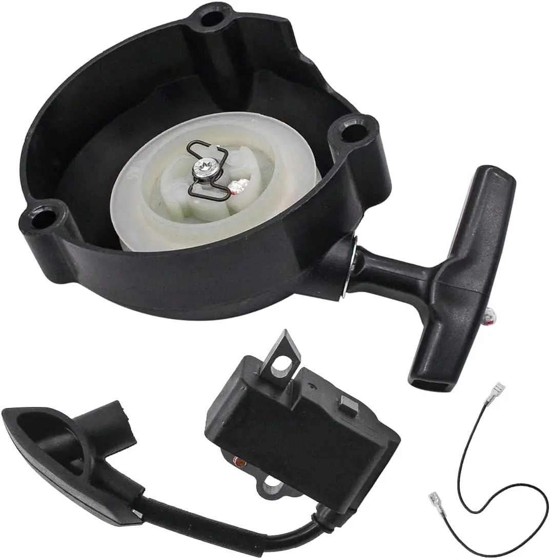 Pull Recoil Starter with Ignition Coil Assembly Fits for Stihl BR500 BR550 BR600 BR700 Leaf Blower Replaces OE 4282 400 1305 428