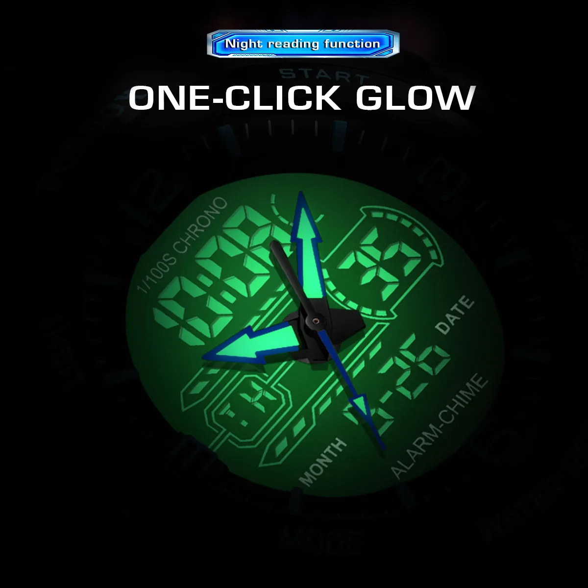 LIGE Novos Relógios Para Homens 50M Relógio À Prova D 'Água Alarme reloj hombre LCD Dual Display Relógio de Pulso Quartzo Militar Esportes Mens Relógios