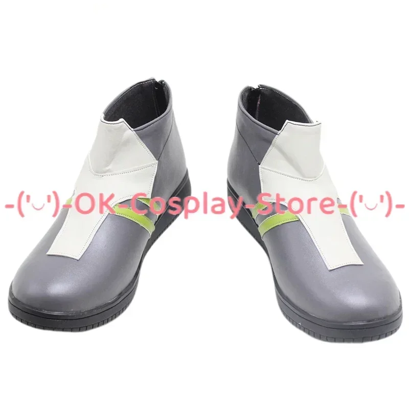 [Customized Size] Overwatch Genji Cosplay Shoes Game Roleplay Costume Prop Halloween Carnival Party Boots PU Leather