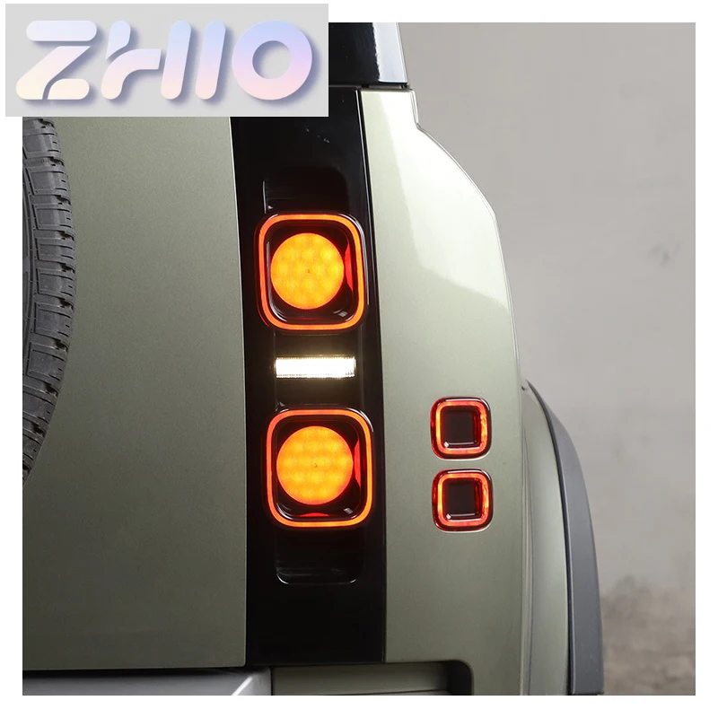 Fit For Land Rover Defender 90 110 2020 2021 2022 2023 2024 2025 Car Tail Light Covers Rear Brake Light Decoration Car Accessori