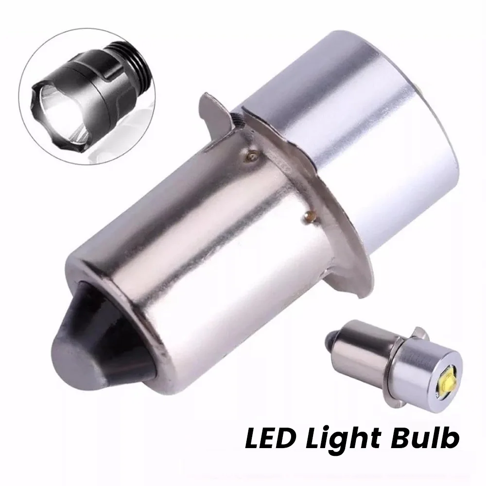 P13.5S E10 BA9S Base 5W LED Upgrade Bulbs White Maglite Flashlight 6500K 3W DC Replacement Bulbs Torches Work Lamp