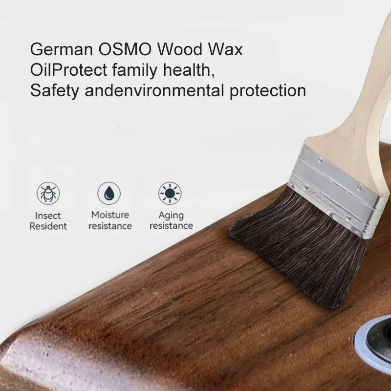 Socket Work Driving Arm Panel Retro Style EU/France/UK 1Gang 2Gang Dual control Solid Wood Wall Switch