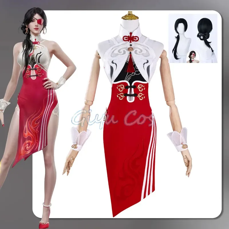 

Naraka Bladepoint KFC Valda Cui Cosplay Costume Adult Carnival Anime Halloween Party Costumes Masquerade Women Uniform
