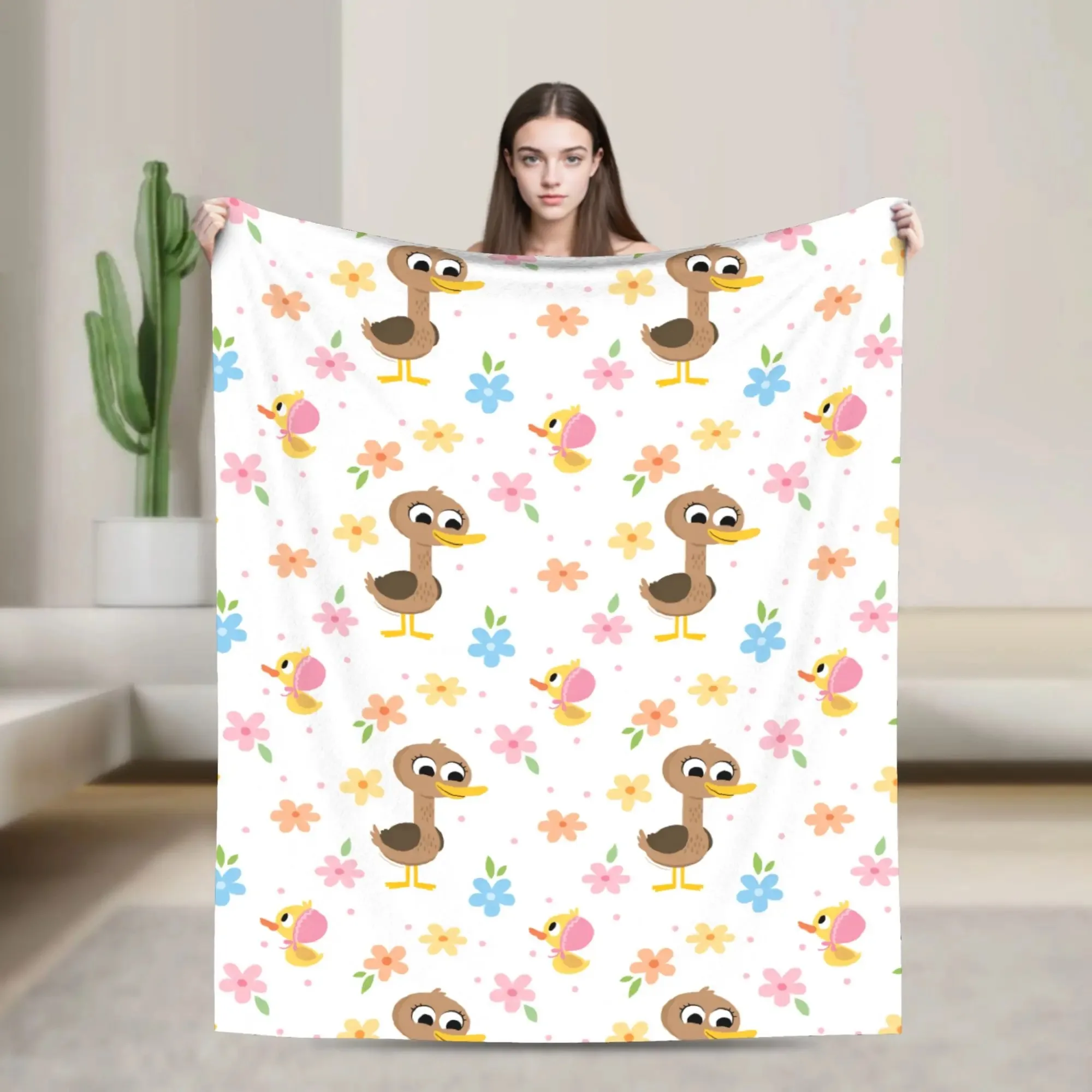 

5 Little Ducks Boy Baby Blanket Super Simples Picnic Flannel Bedding Throws For Bedroom Warm Soft Quality Bedspread Gift Idea