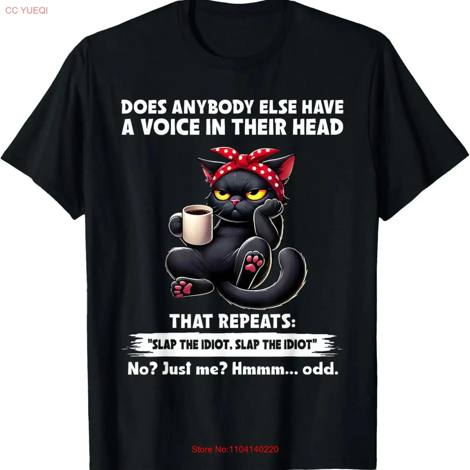 Does Anybody Else Have A Voice in Their Head That Repeats T Shirt for Dad vintage Washed Comfortable Breathable Soft