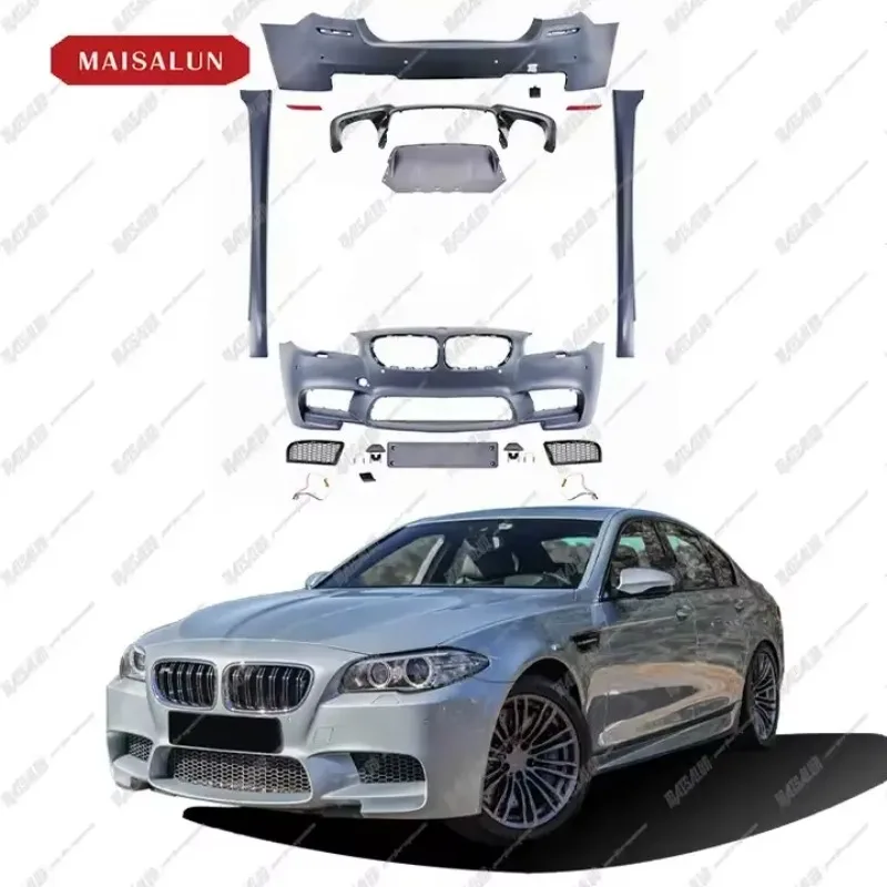 

BR Modification Club High- Quality Auto Spare Parts F10 Car Bumper Upgrade To M5 Style Bodykit For 5 Series Body Kit