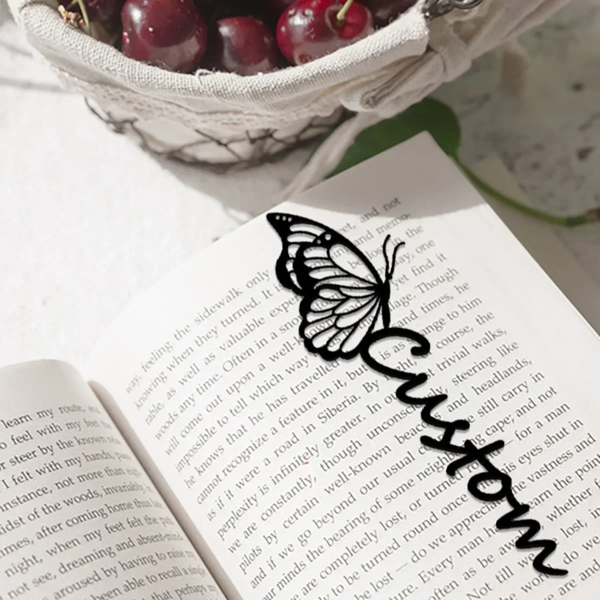 Custom Personalized-Butterfly Bookmark, Book Lover Gift, Butterfly Lover, Back To School Gift, Teacher Gift, Unique Bookmark, Me