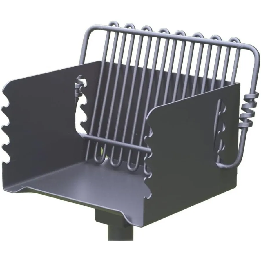 เตาถ่าน Pilot Rock CBP-135 แบบพกพาสำหรับตั้งแคมป์และปิ้งย่างกลางแจ้ง พร้อมขาตั้งหมุนได้เพื่อการควบคุมความร้อนอย่างมีประสิทธิภาพและการปรุงอาหารแบบพกพา