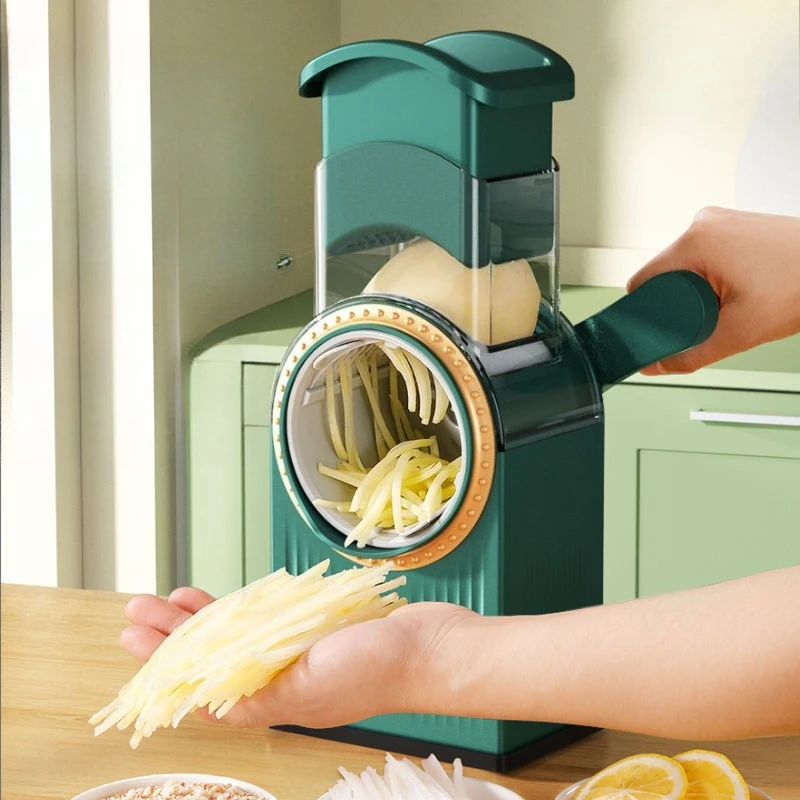 

Vegetable cutting artifact, shredder, kitchen shredding potatoes, household wiping and planer, multi-functional roller slicer