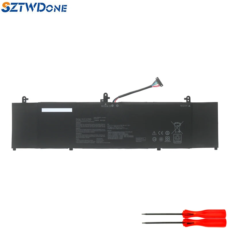 SZTWDONE-bateria do portátil para ASUS, C41N1814, BX533FD, RX533, RX533FD, UX533, UX533FD, UX533FN