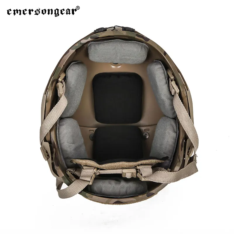 Casco táctico Emersongear FAST con rieles MOLLE Airsoft - imagen 3