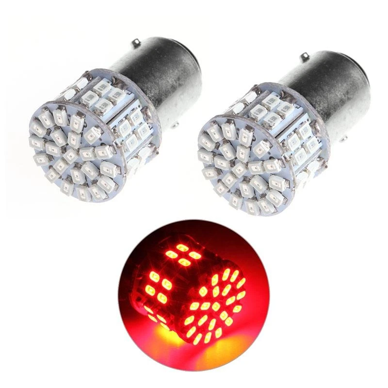 Automotive Tail Stop Brake Lamp 1157 BAY15D 50 1206 LED Light Bulb