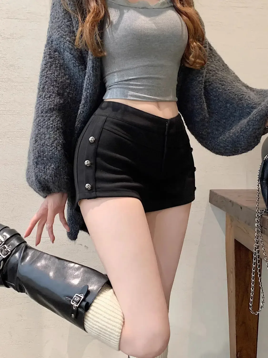 Woman Short Pants High Waist Shorts for Women Tight Skinny Booty Fashion Clothing 2025 Cheap Stretchy Y2k Vintage Youthful Comfy