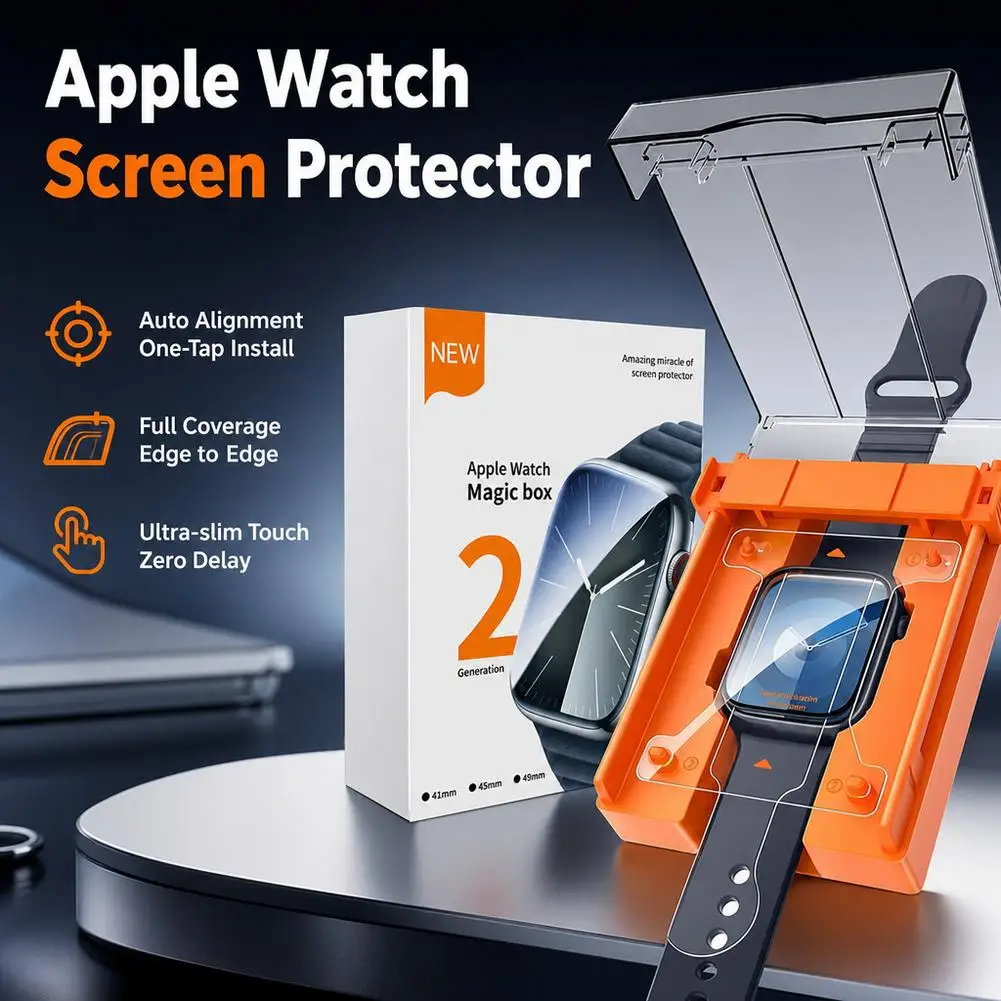 Screen Protector High Quality Flexible Film for Apple IWatch Ultra 2 3 49MM Series 11 10 9 8 7 6 5 4 SE 46mm 44mmScreen Protecto